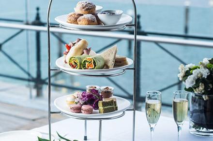 Waterfront High Tea with Sparkling Wine at Ripples Chowder Bay