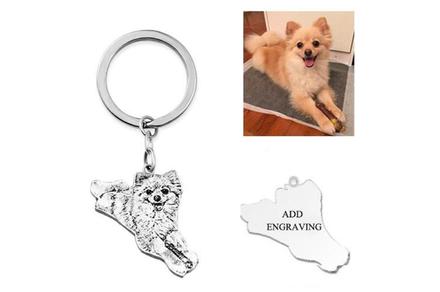 Engraved Photo Keychain - Choose Your Design!