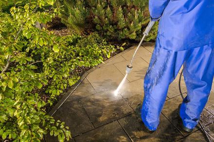 Water Blasting for Pathways, Steps, Decks or Patios