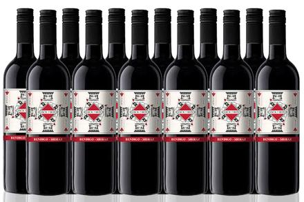 Gold Medal Winning 2019 Jack in a Box Bendigo Shiraz Dozen