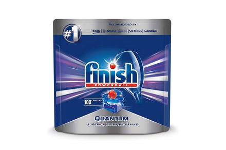 Finish Powerball Quantum Clean and Shine Dishwashing Tablets | 100PK or 300PK