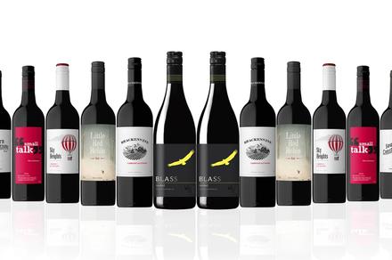 Mixed Aussie Red Dozen Ft. Wolf Blass Shiraz