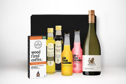 Premium Gourmet Hampers with White or Red Wines