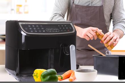 FLASH SALE ! Kitchen Couture Duo Digital Dual-Zone Air Fryer