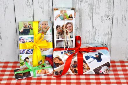Personalised Photo Wrapping Paper