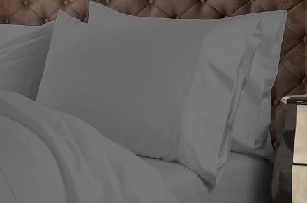 Royal Comfort 1000TC Cotton Blend Queen Size Quilt Cover Set - Four Colours Available!