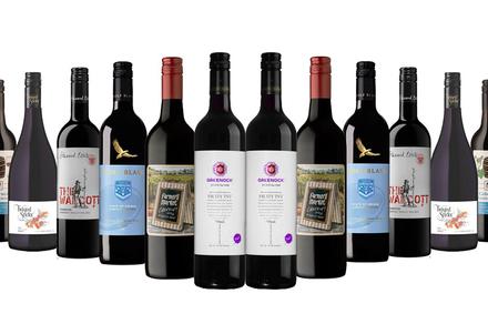 Top-Shelf Premium Red Wine Mixed Dozen