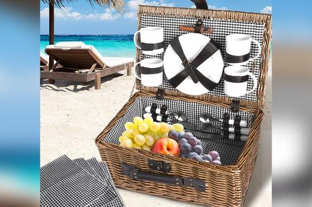 Four Person Picnic Basket