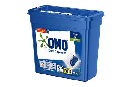 Omo Laundry Detergent Liquid Dual Capsules