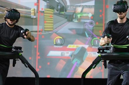 Credit Spend On Virtual Reality Games and Activities - Three Locations