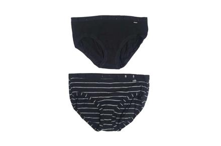 Eight Pack Bonds Women's Comfy Midi Briefs in Black - Multiple Sizes Available!