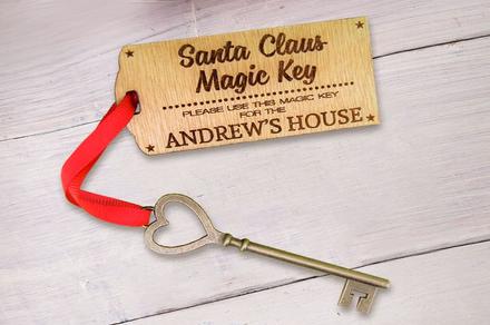 Personalised Key for Santa - Great Gift Idea!