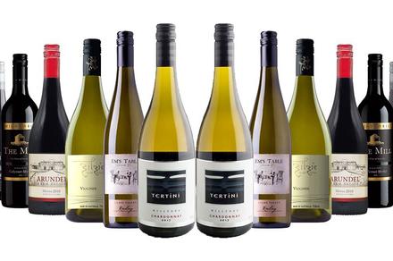 Premium Red and White Wine Mixed Dozen