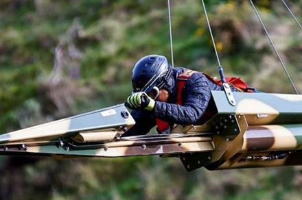 Self-Propelled 'Fly By Wire' Flight Experience in Wellington