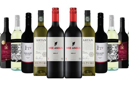 Premium Red and White Wine Mixed Dozen