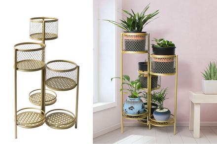 6-Tier Metal Plant Stand 