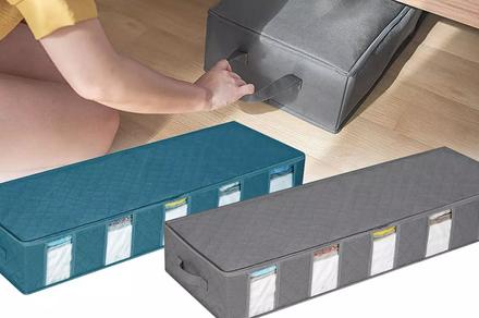 Zippered Underbed Storage - Two Colours Available