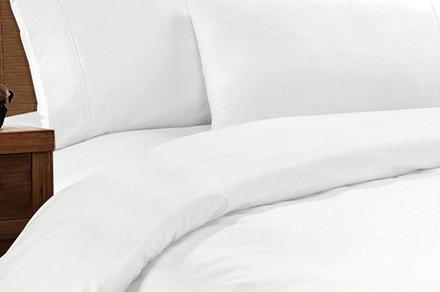 Ramesses 2000TC Bamboo Quilt Cover Set for Double Bed - Nine Colours Available