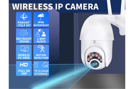 1080p WiFi Security Camera System w/ Night Vision