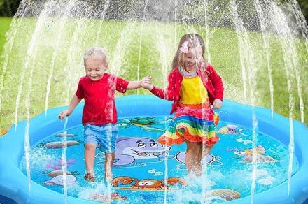 Inflatable Sprinkler Water Mat for Kids