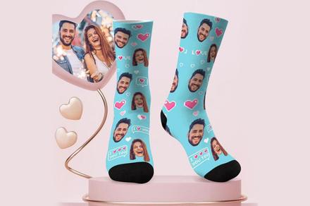 Personalised Pairs of Photo Socks - Great Gift Idea!