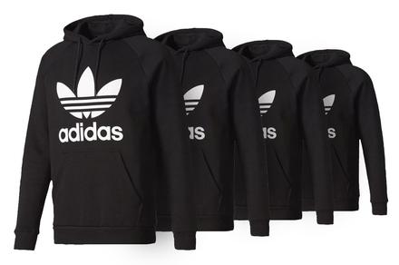 Adidas Men's Trefoil Hoodie | Black