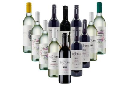PRICE DROP: Red and White Mixed Wine Dozen