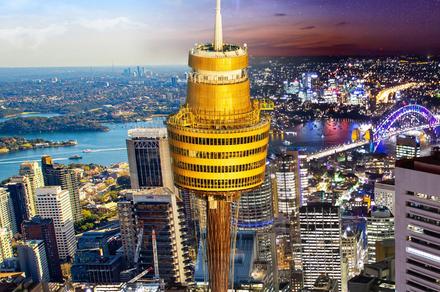 Sydney: Sydney Tower Eye Entry with 360-Degree City Views & Digital Photo Pass