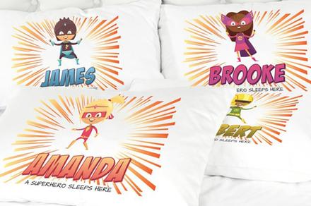 Personalised Child’s Pillowcase in Four Themes