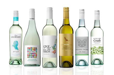 Six Bottles of Sauvignon Selection Mixed Wines 