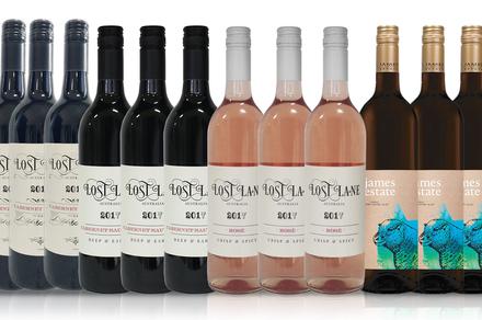 12 Bottles of Winter Warmer Reds