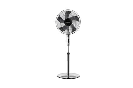 Heller 45cm Chrome Pedestal Fan