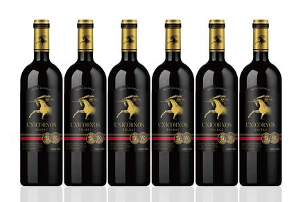 Six Bottles of SA Unicornos Shiraz 2018