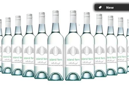 12 Bottles of Island Fern Marlborough Sauvignon Blanc 2018