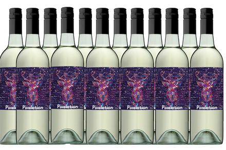 12 Bottles of 2019 Pixelation Pinot Grigio