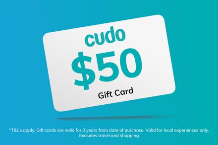 $50 Cudo e-Gift Card