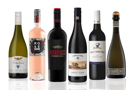 Big Brand BBQ Box of Six Mixed Wines