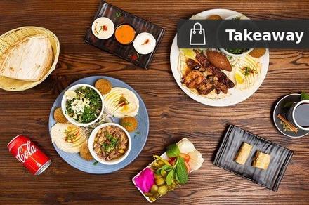 Takeaway Authentic Lebanese Feast with Dessert and Drinks in Granville