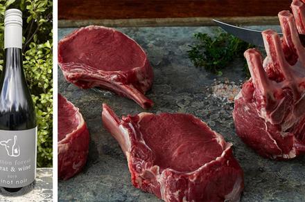 PRICE DROP: Meat/Poultry Packs with a Bottle of Signature Sutton Forest Pinot Noir
