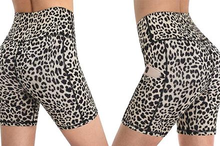 Animal Print Scrunch Bum Shorts - Three Colours Available!