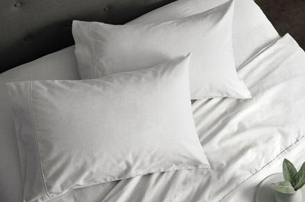 Sheraton Luxury Sheet Set Available in Three Colours | King
