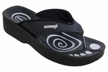 Aerosoft Women's Sandal | Black