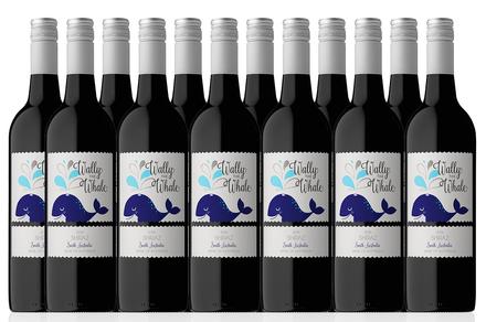 12 Bottles of Wally the Whale 2018 Shiraz