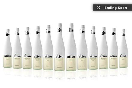 12 Bottles of A'Tivo Spritzed White Wine