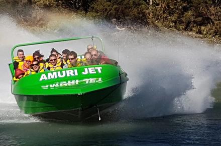 Jet Boat Ride in Hanmer Springs