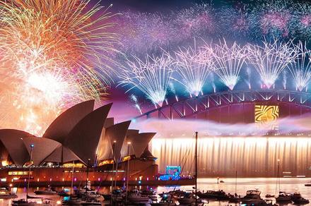 Spectacular NYE Harbour Cruise with Free-Flowing Drinks & Dining