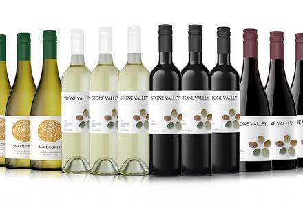 Mixed Case of Chardonnay, Sav Blanc, Shiraz, Pinot Noir