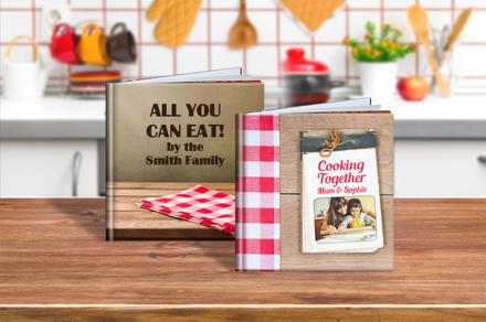 Gift Idea: Personalise a Soft or Hard Cover Recipe Book