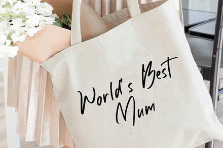 Personalised Cotton Canvas Tote Bag 