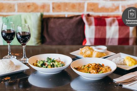 Takeaway Three-Course Thai Meal with Soft Drinks in Drummoyne
